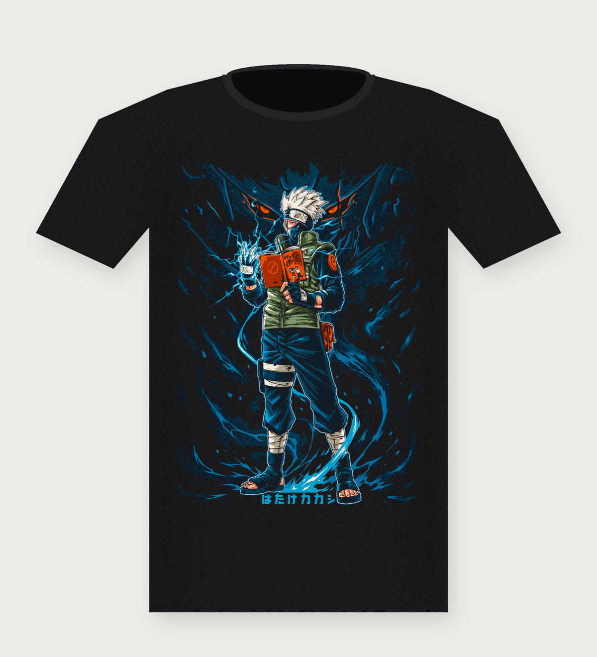 Kakashi Hatake black t-shirt