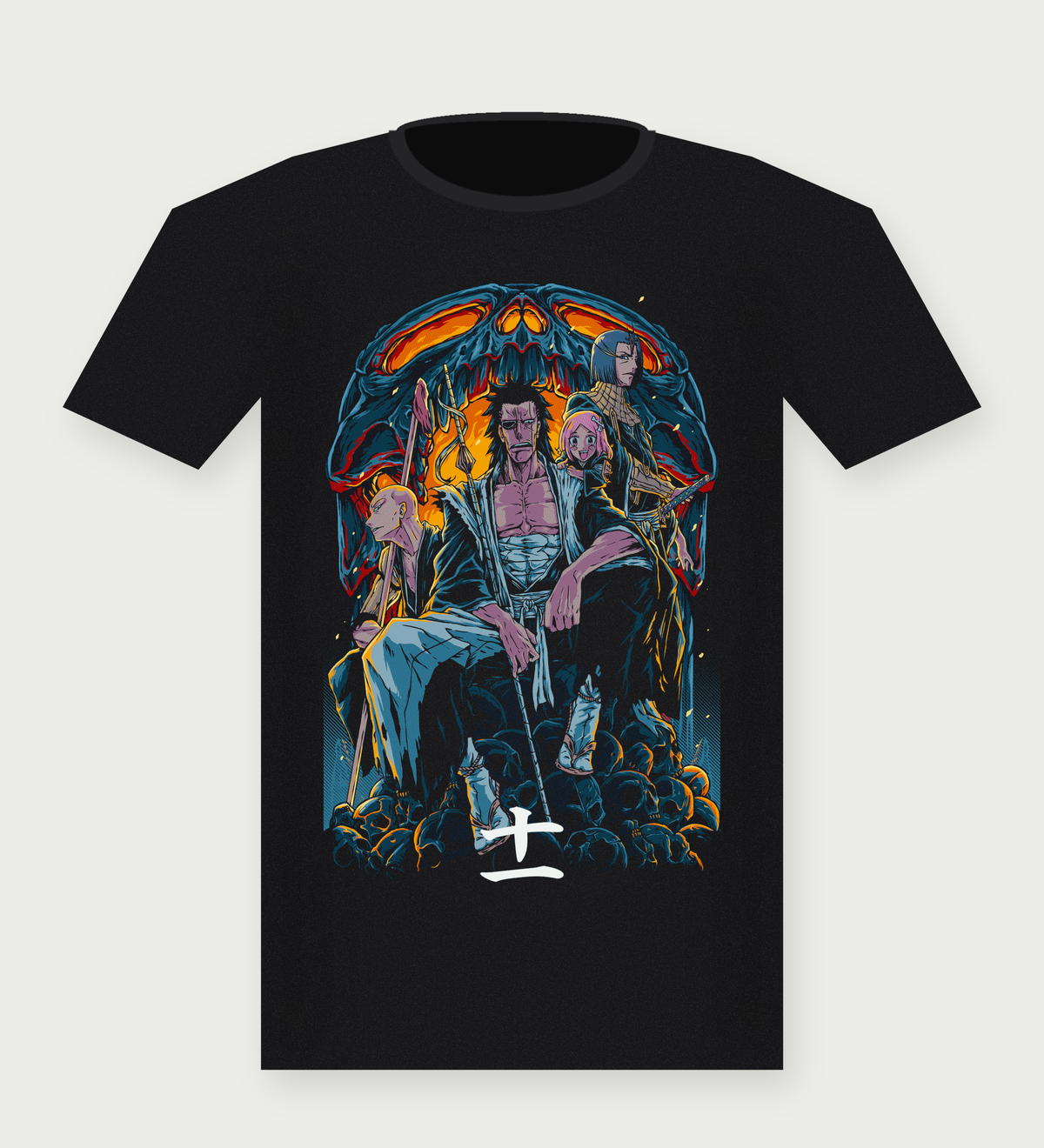 Kenpachi Zaraki black t-shirt