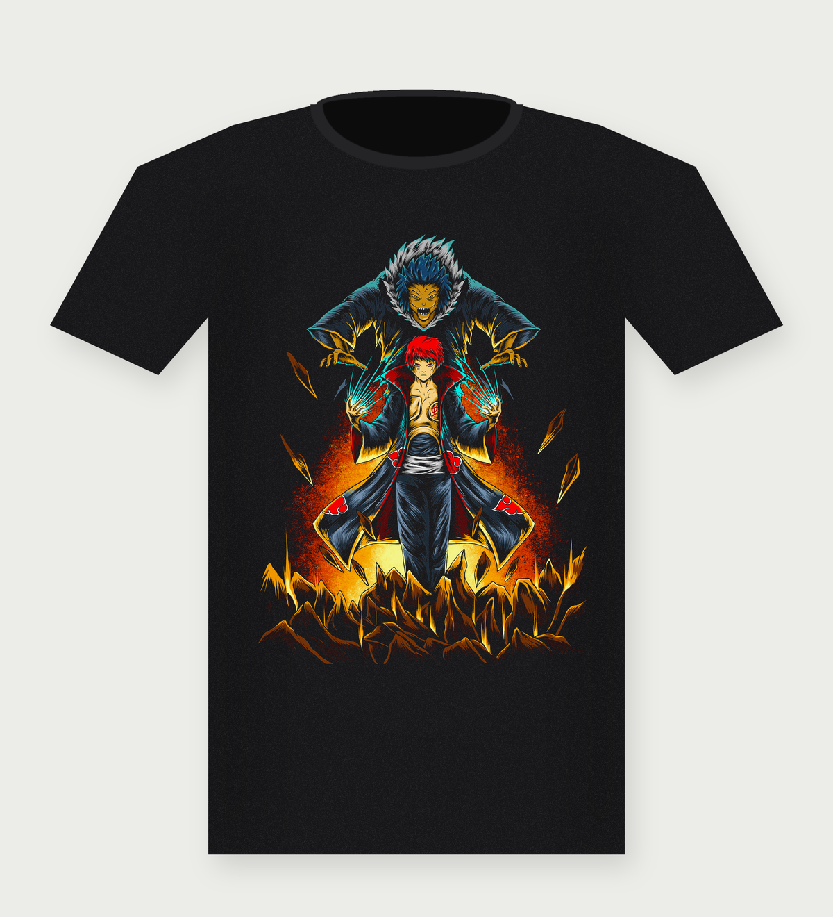 Sasori of the Red Sand black t-shirt