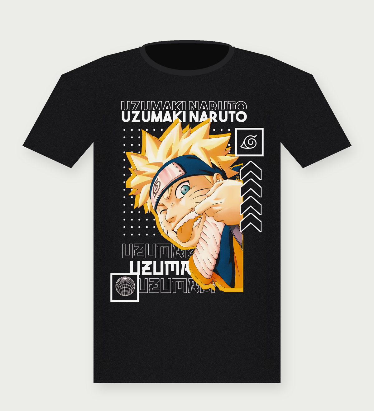 Naruto Prankster black t-shirt