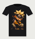 Chibi Naruto black t-shirt